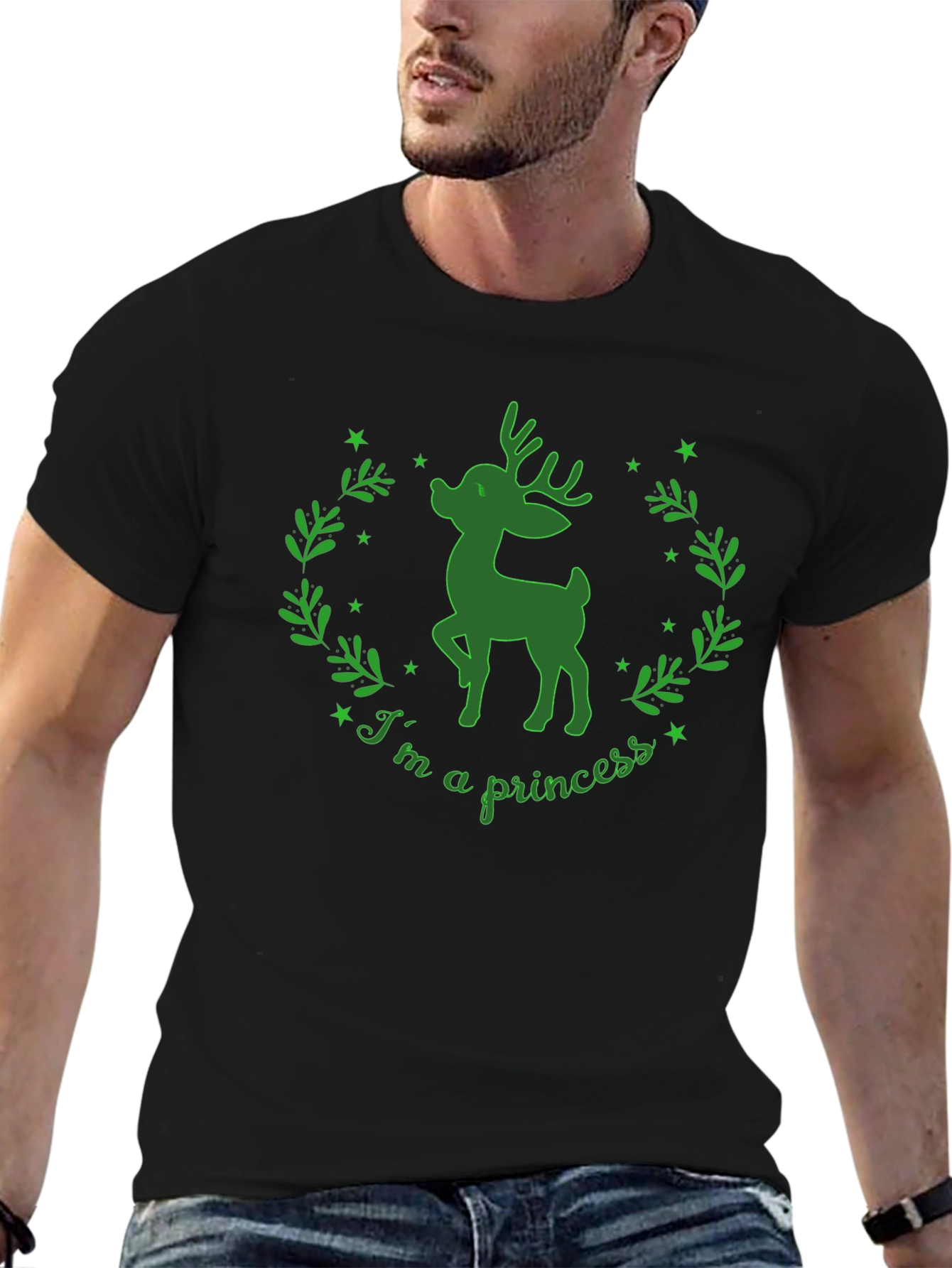Reindeer Princess Graphic T-Shirt