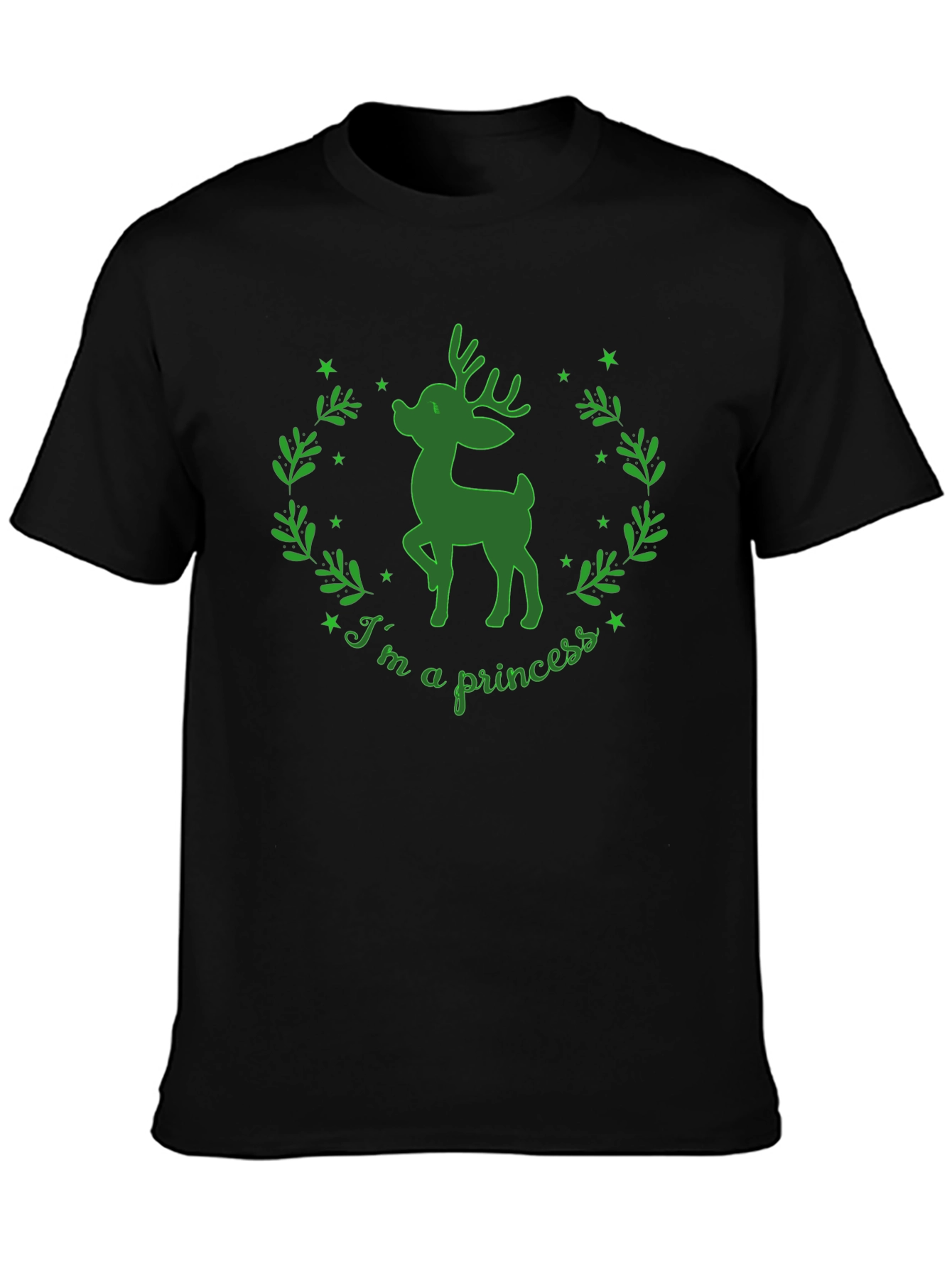 Reindeer Princess Graphic T-Shirt