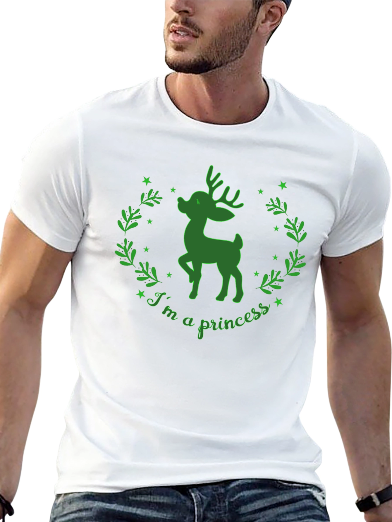 Reindeer Princess Graphic T-Shirt