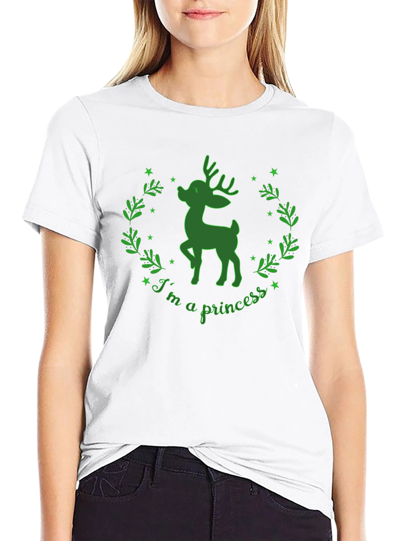 Reindeer Princess Graphic T-Shirt