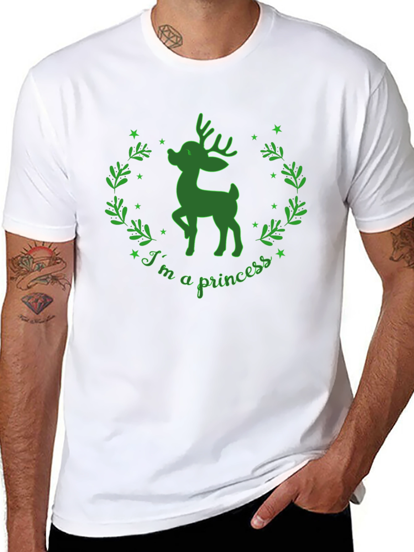 Reindeer Princess Graphic T-Shirt