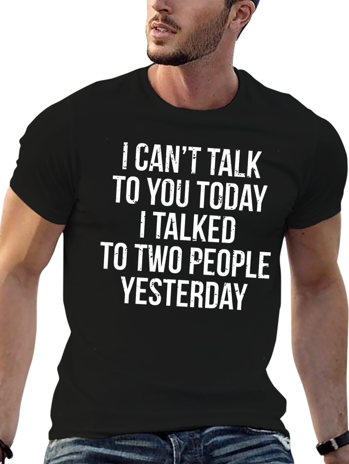 Funny Graphic T-Shirt - Introvert Humor Tee