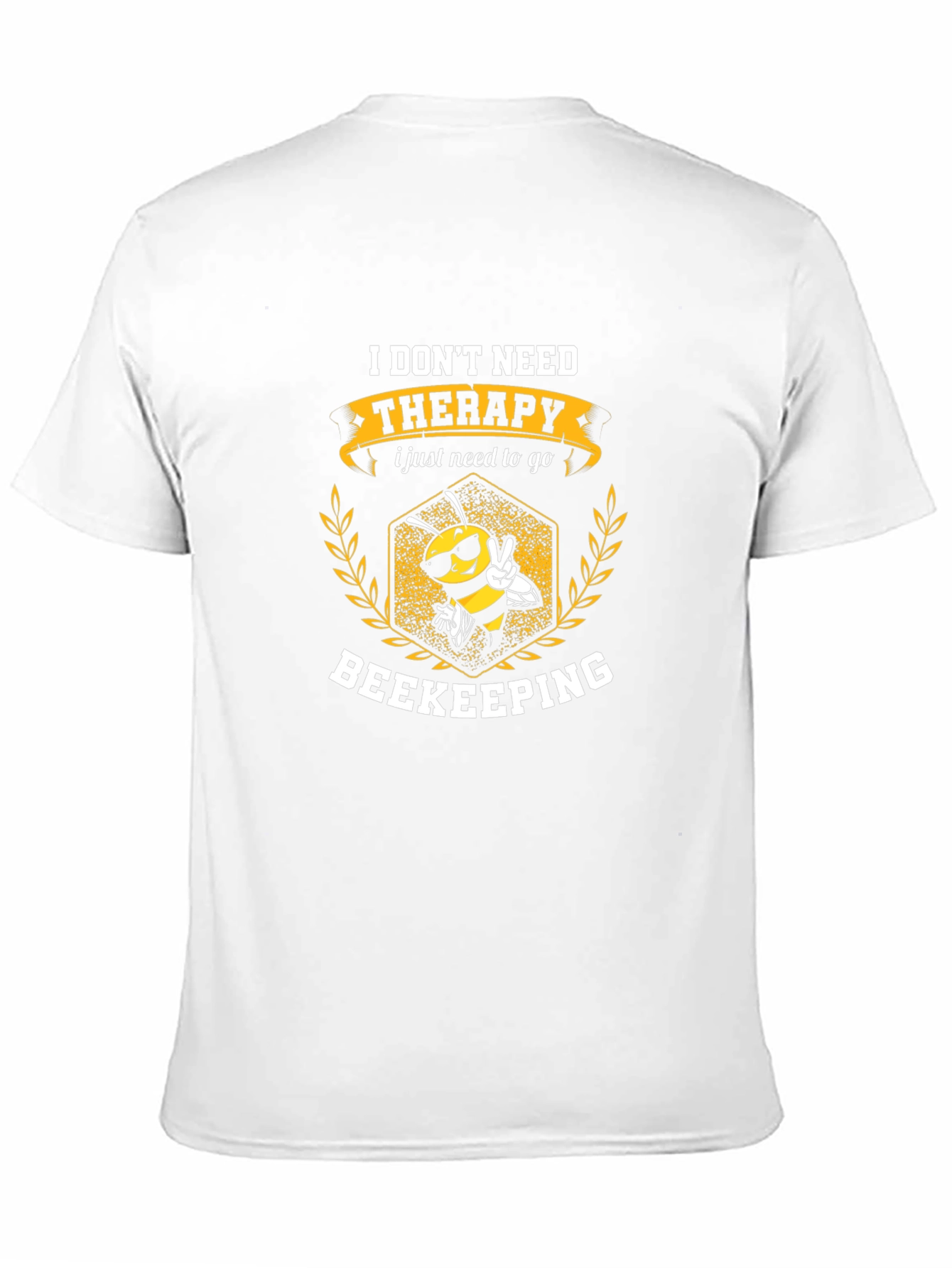 Beekeeping Therapy T-Shirt - Funny Beekeeper Gift
