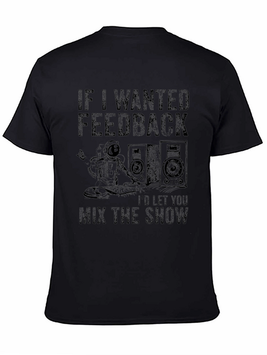 DJ Astronaut Graphic T-Shirt - Mix the Show