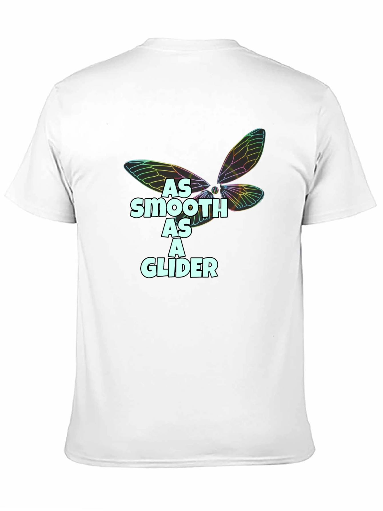 Smooth as a Glider Black T-Shirt