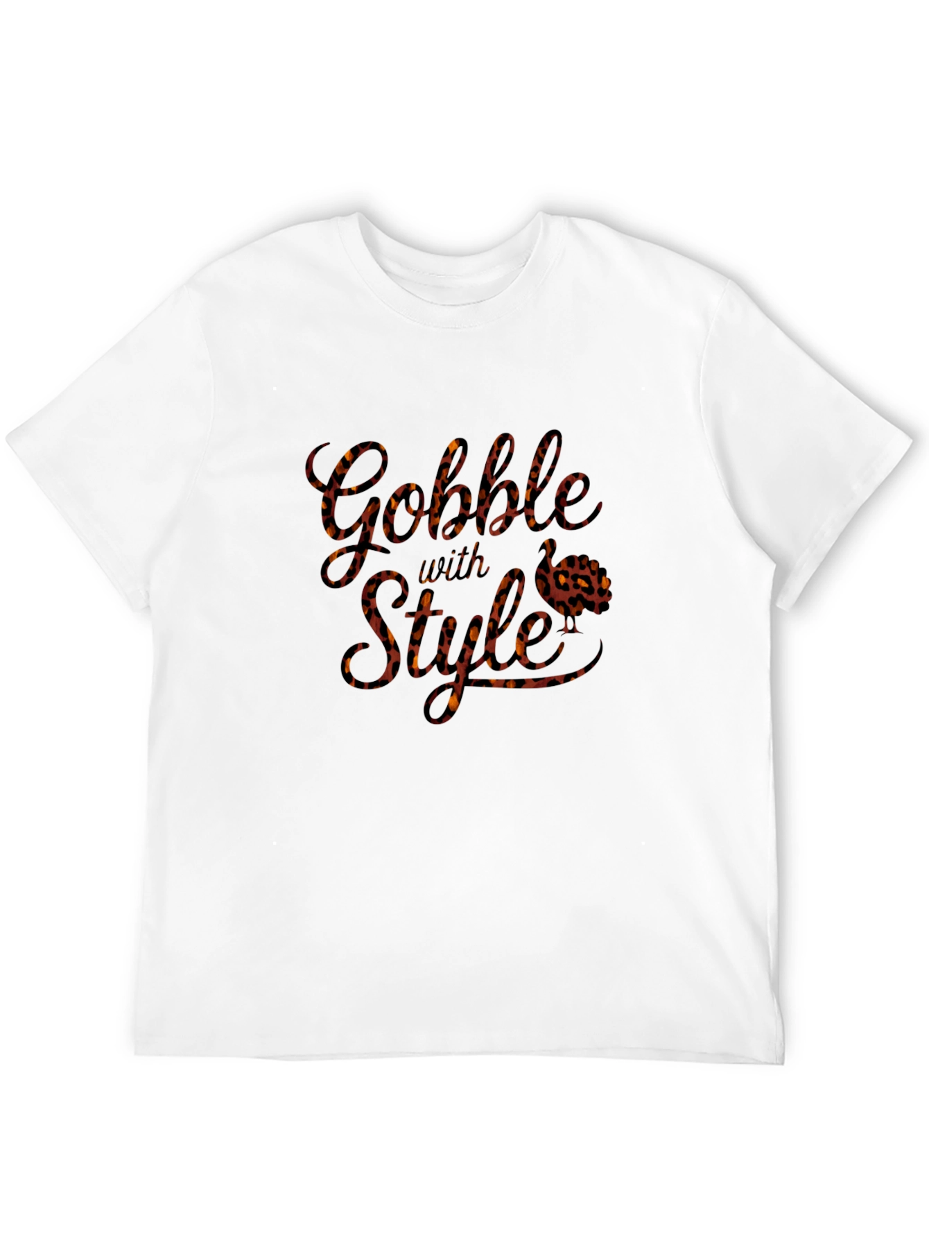 Gobble With Style Leopard Print T-Shirt