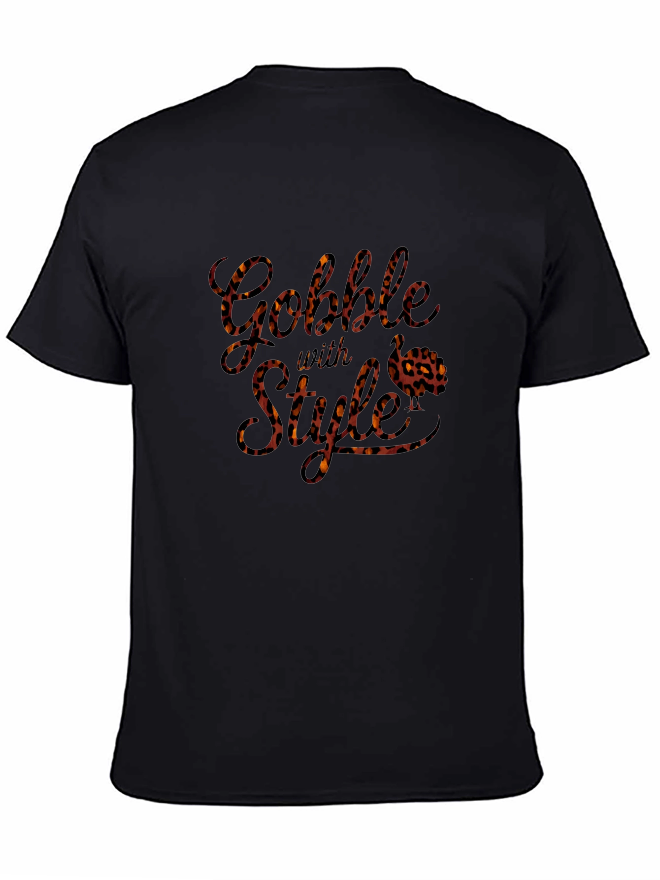 Gobble With Style Leopard Print T-Shirt
