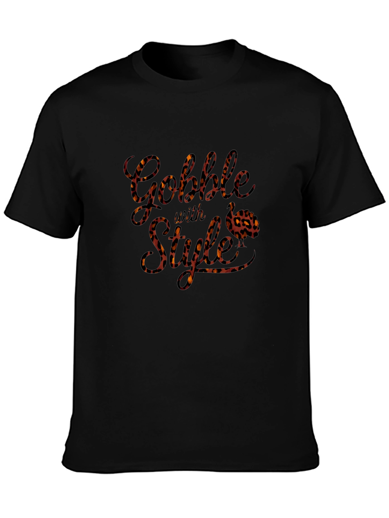 Gobble With Style Leopard Print T-Shirt