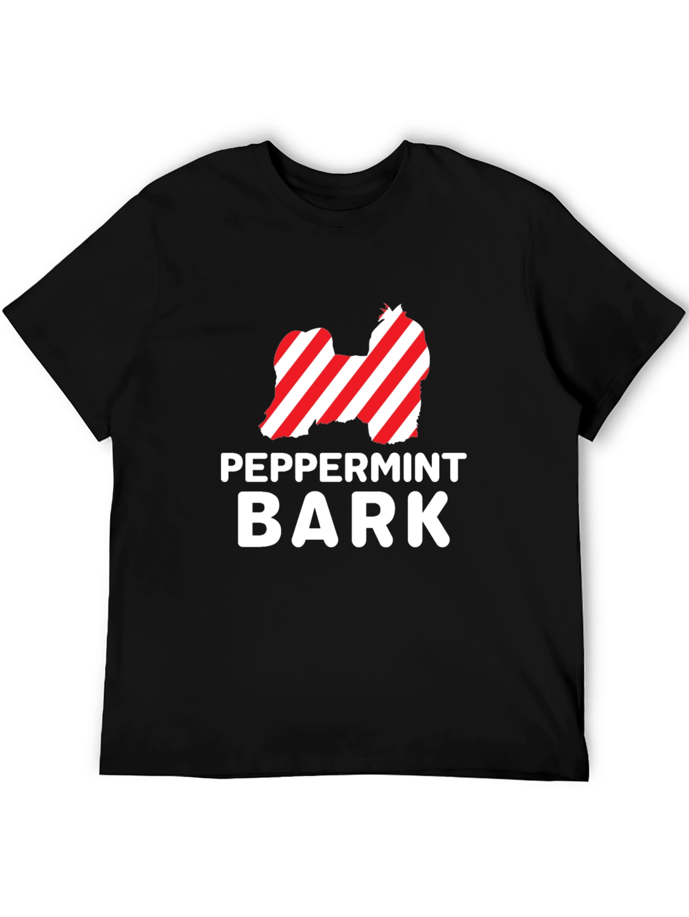 Peppermint Bark Dog Graphic Tee