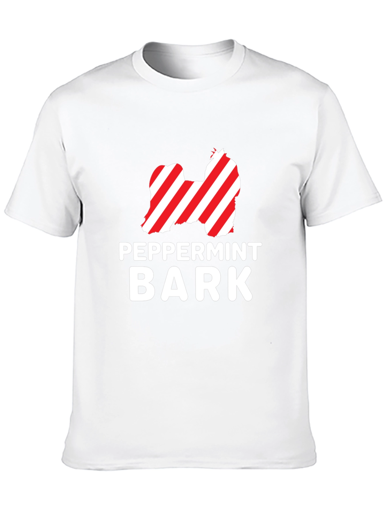 Peppermint Bark Dog Graphic Tee
