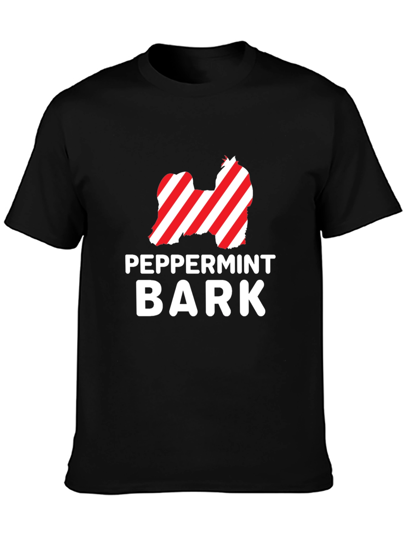 Peppermint Bark Dog Graphic Tee