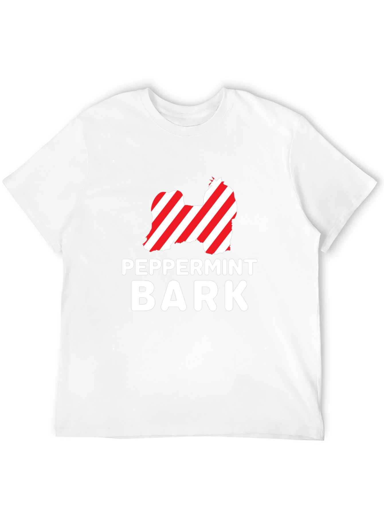 Peppermint Bark Dog Graphic Tee