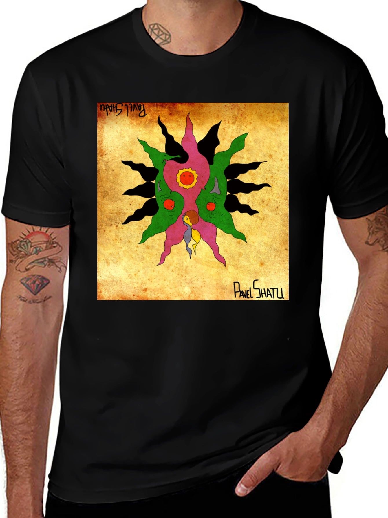 Pavel Shatu Graphic Print T-Shirt