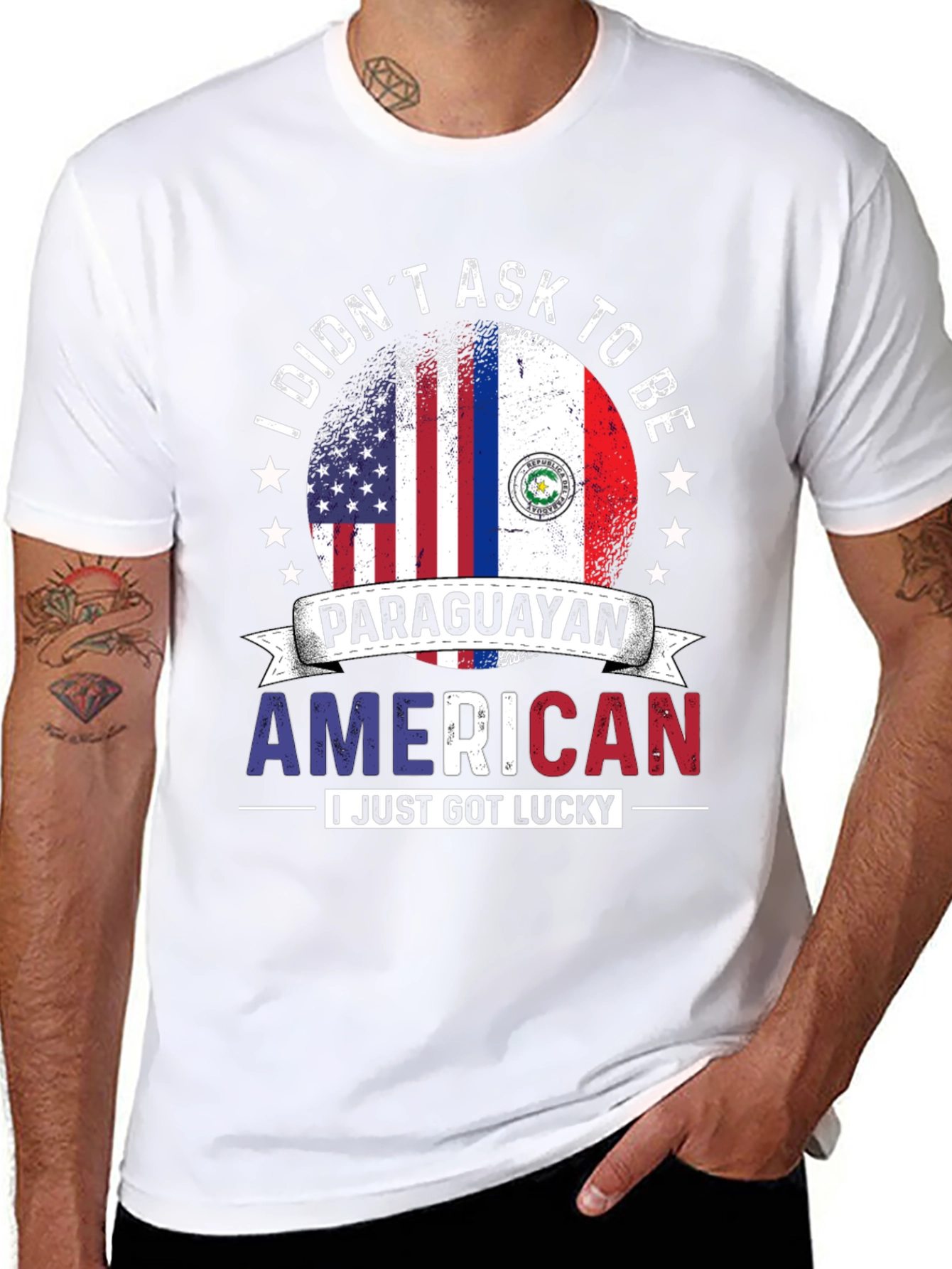 Paraguayan American Pride T-Shirt