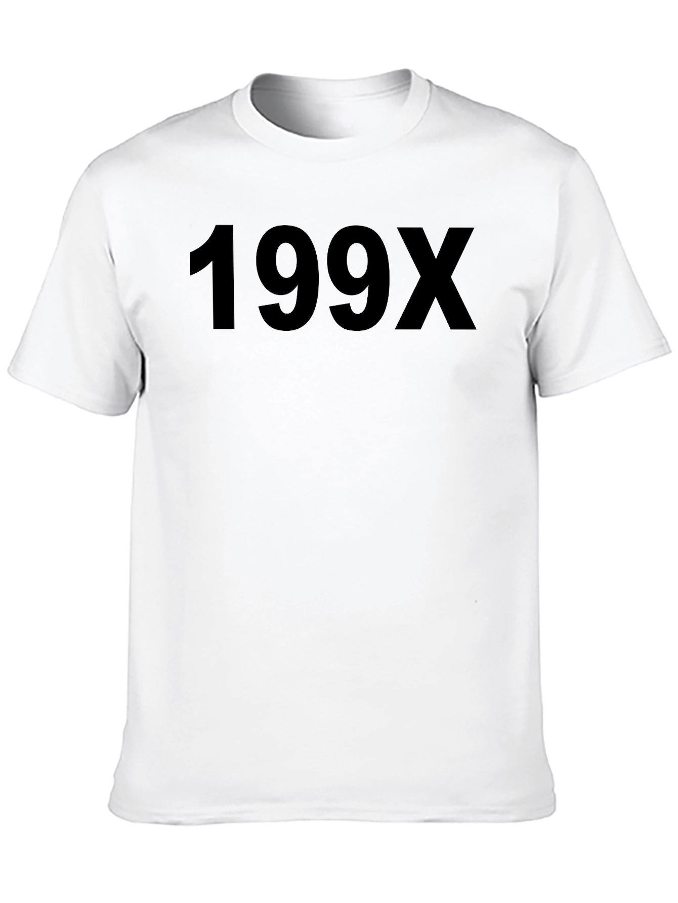 199X Retro Graphic Tee - Classic Black T-Shirt