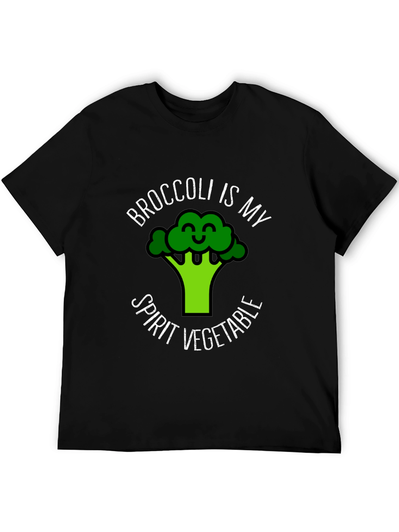 Broccoli Spirit Vegetable T-Shirt - Funny Vegan Tee