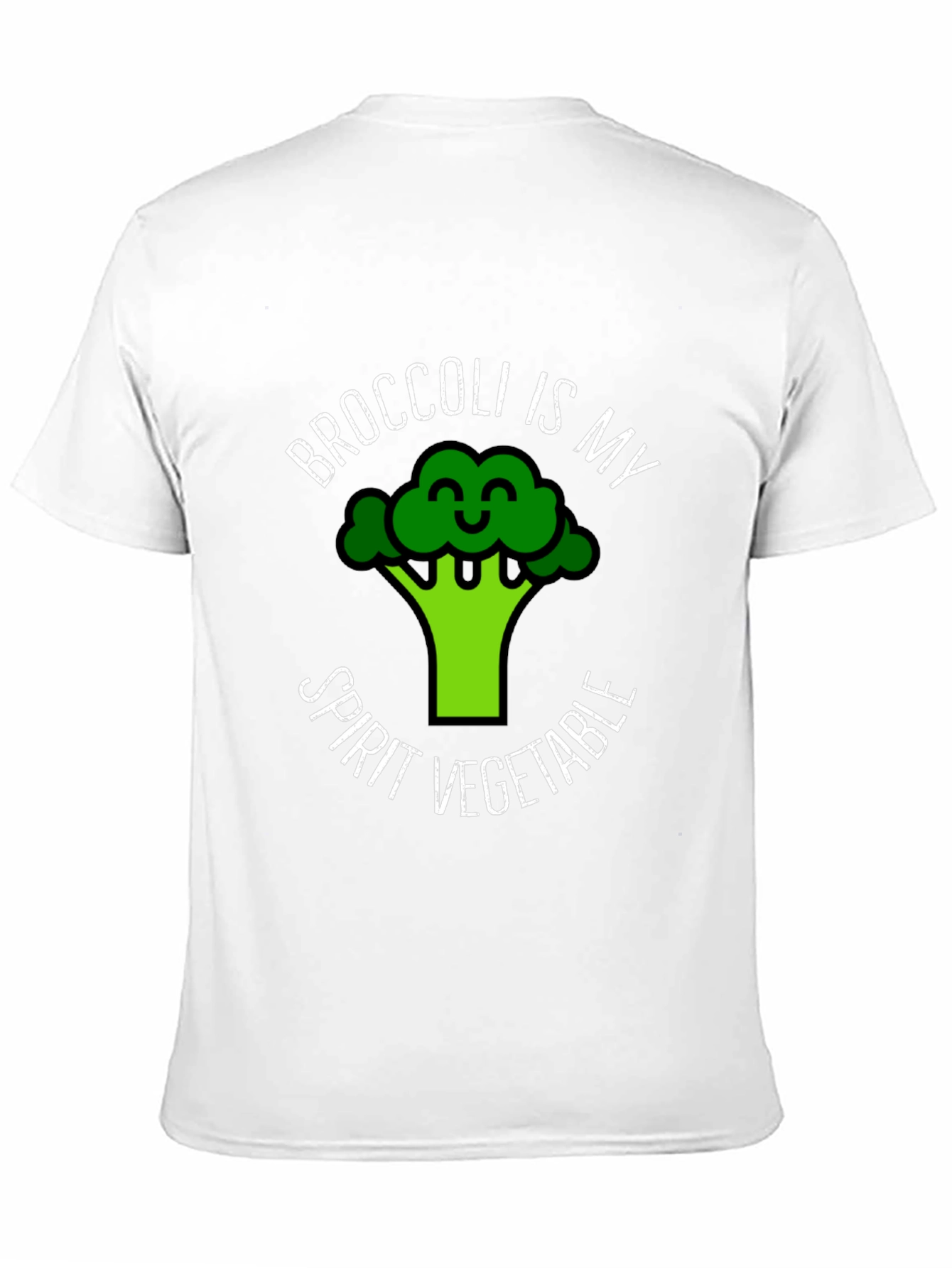 Broccoli Spirit Vegetable T-Shirt - Funny Vegan Tee