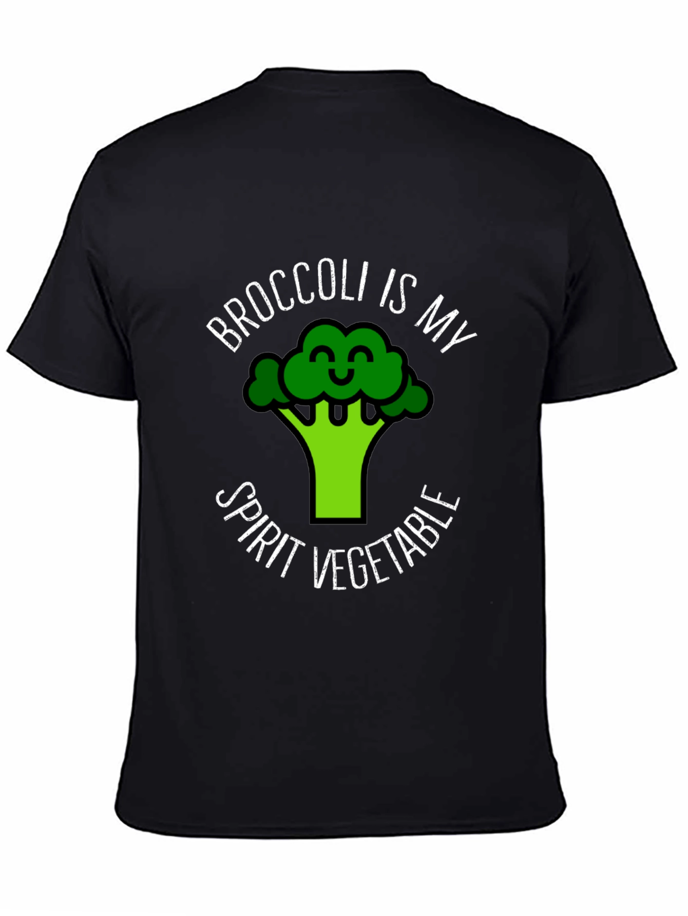Broccoli Spirit Vegetable T-Shirt - Funny Vegan Tee