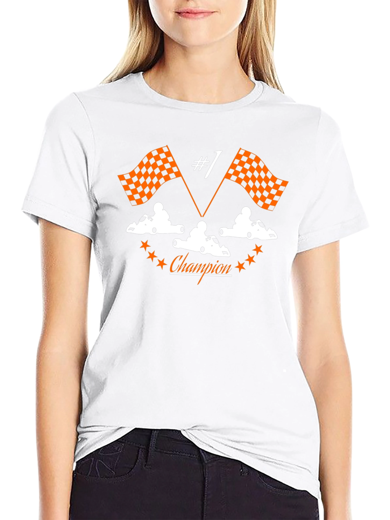 Champion #1 Go Kart Racing T-Shirt
