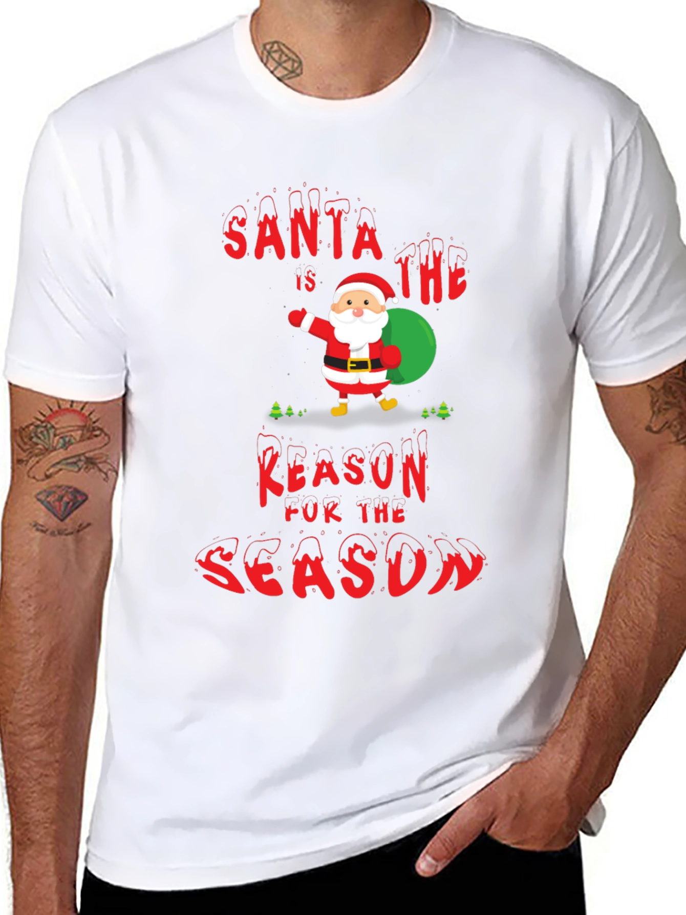 Santa Reason For The Season T-Shirt