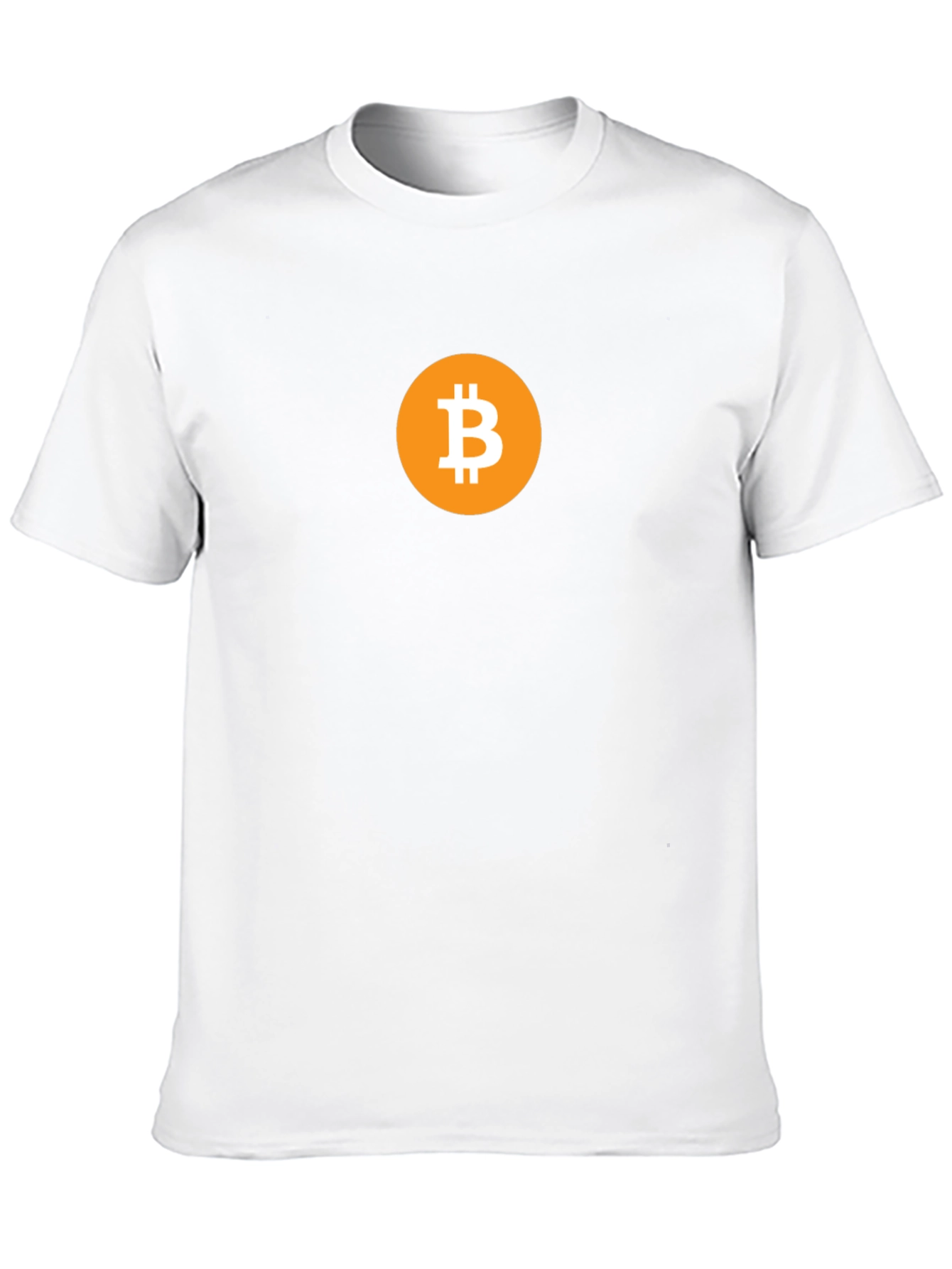 Bitcoin Logo Black T-Shirt Cryptocurrency Tee