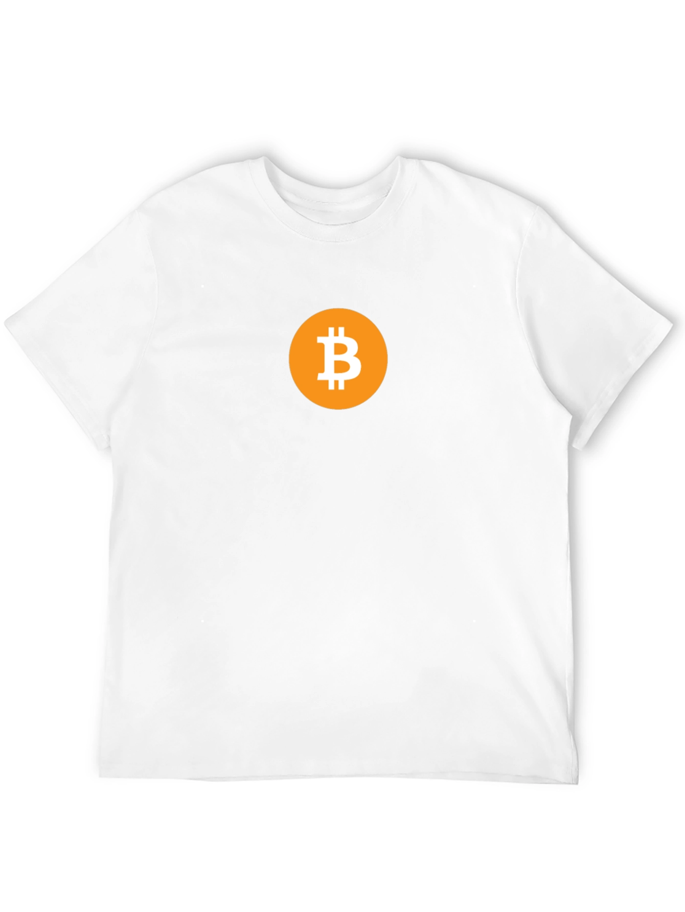 Bitcoin Logo Black T-Shirt Cryptocurrency Tee