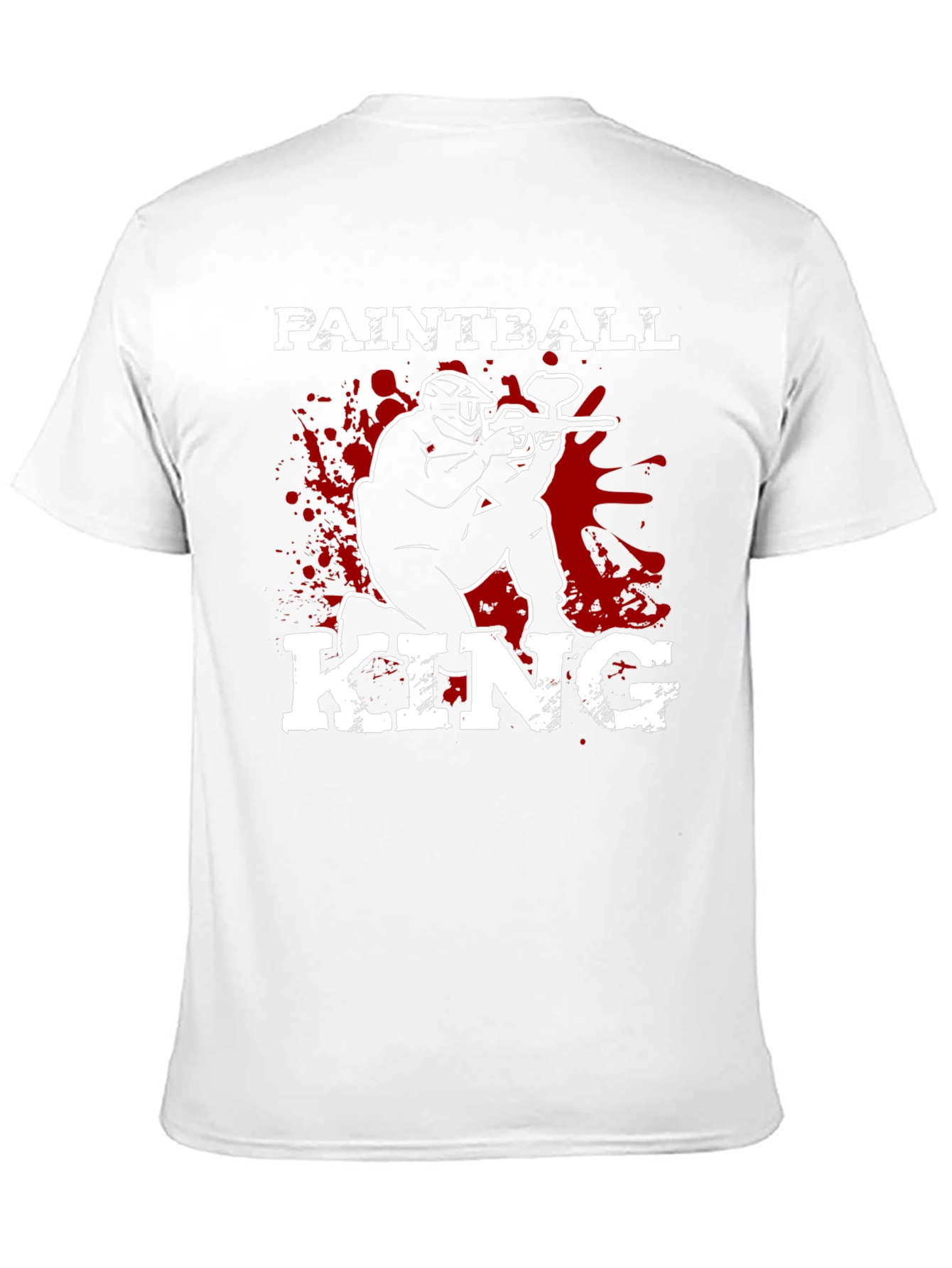 Paintball King Black Graphic T-Shirt