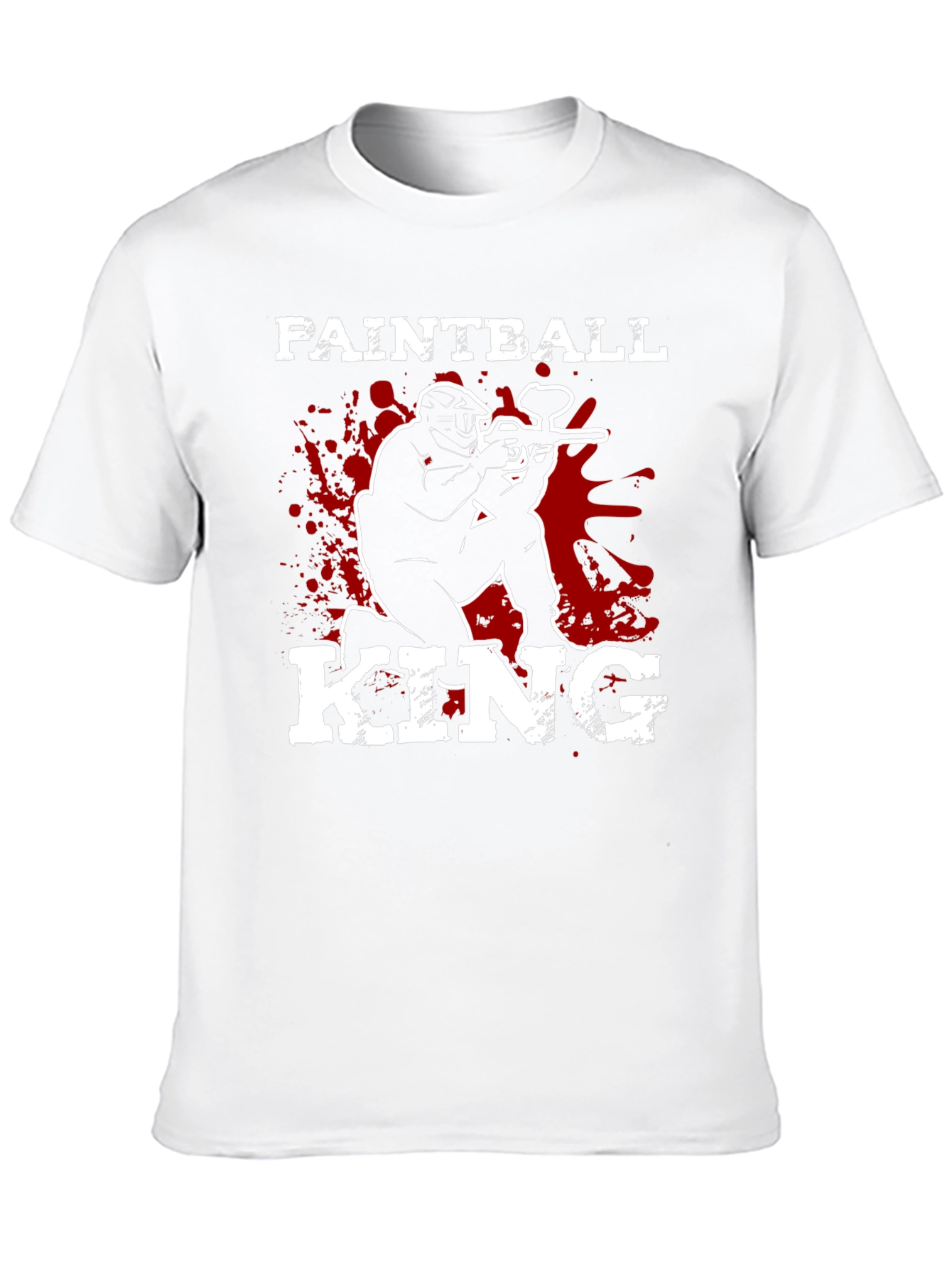 Paintball King Black Graphic T-Shirt
