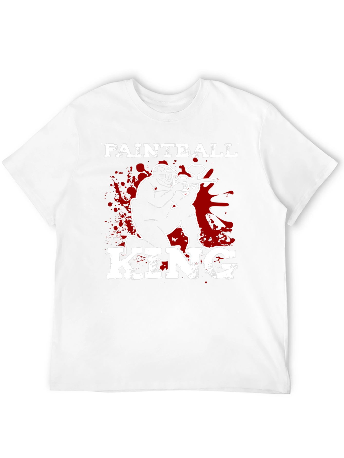 Paintball King Black Graphic T-Shirt