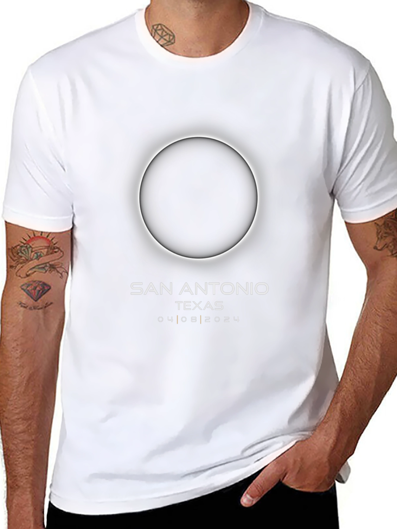 San Antonio Eclipse T-Shirt - 04/08/2024