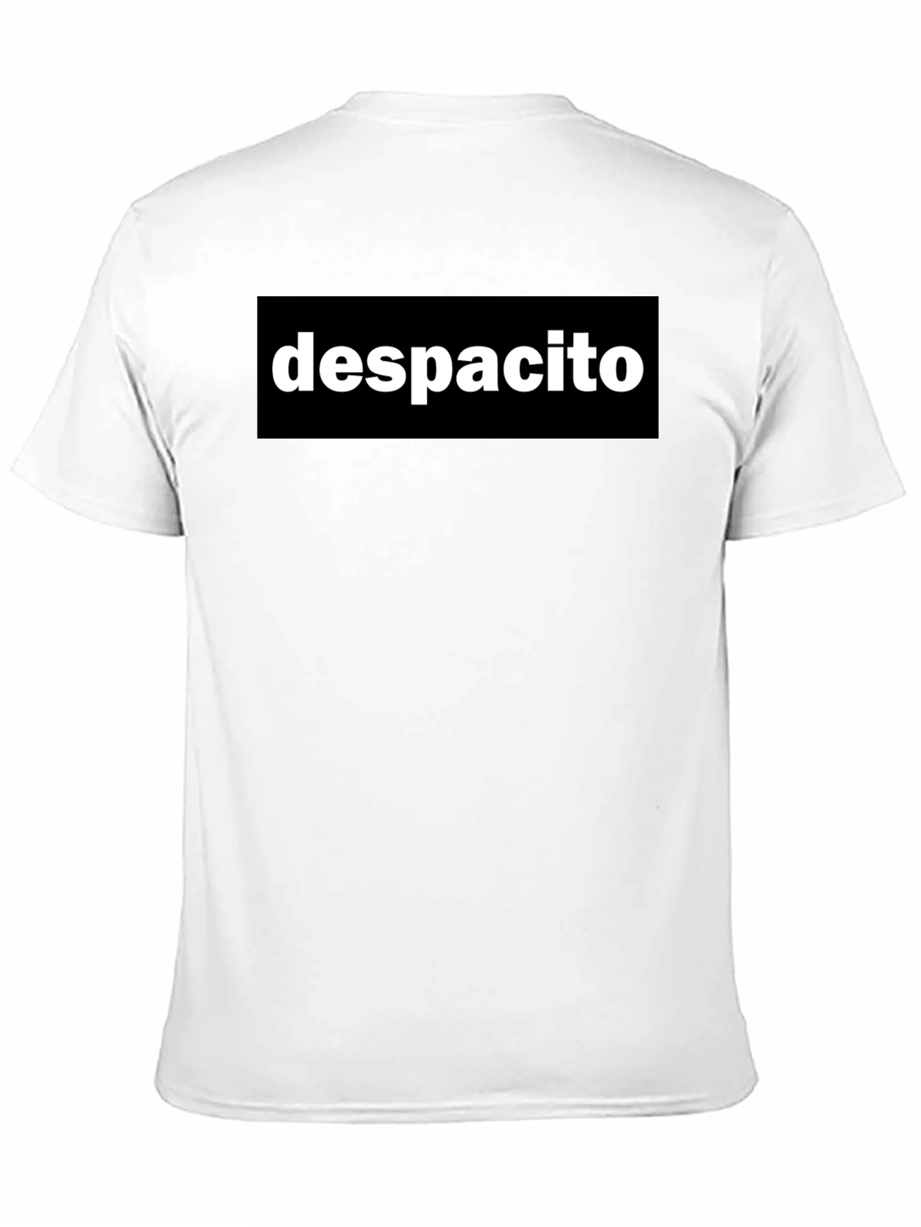 Despacito Graphic Tee - Trendy Black T-Shirt