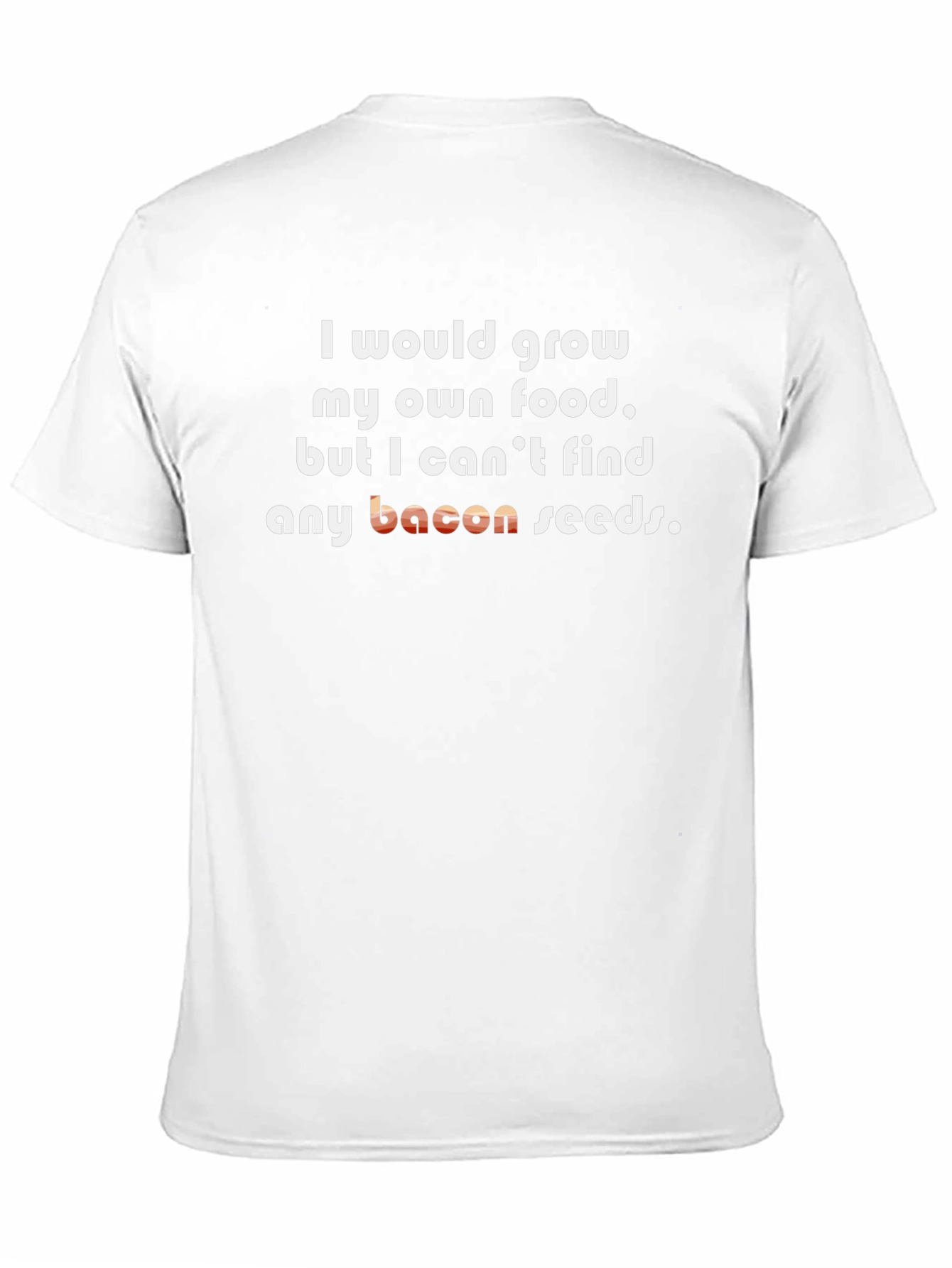 Funny Bacon Seeds Graphic Tee