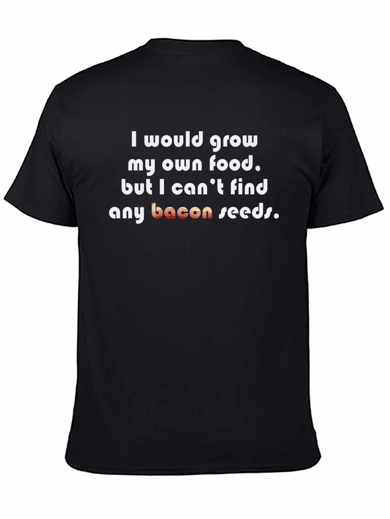 Funny Bacon Seeds Graphic Tee