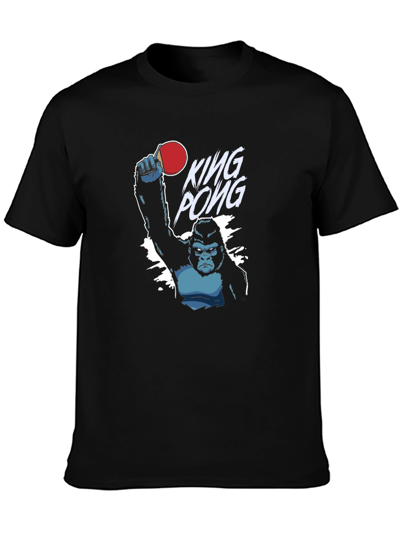 King Pong Gorilla Graphic T-Shirt
