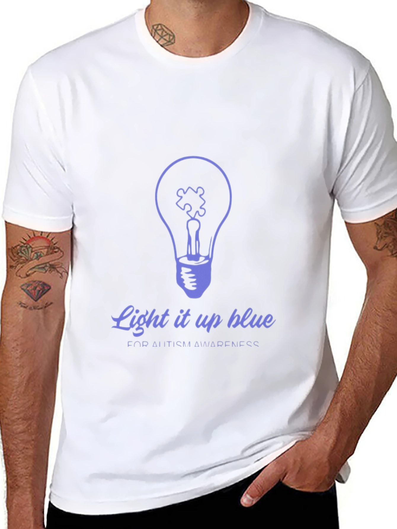 Light It Up Blue Awareness T-Shirt