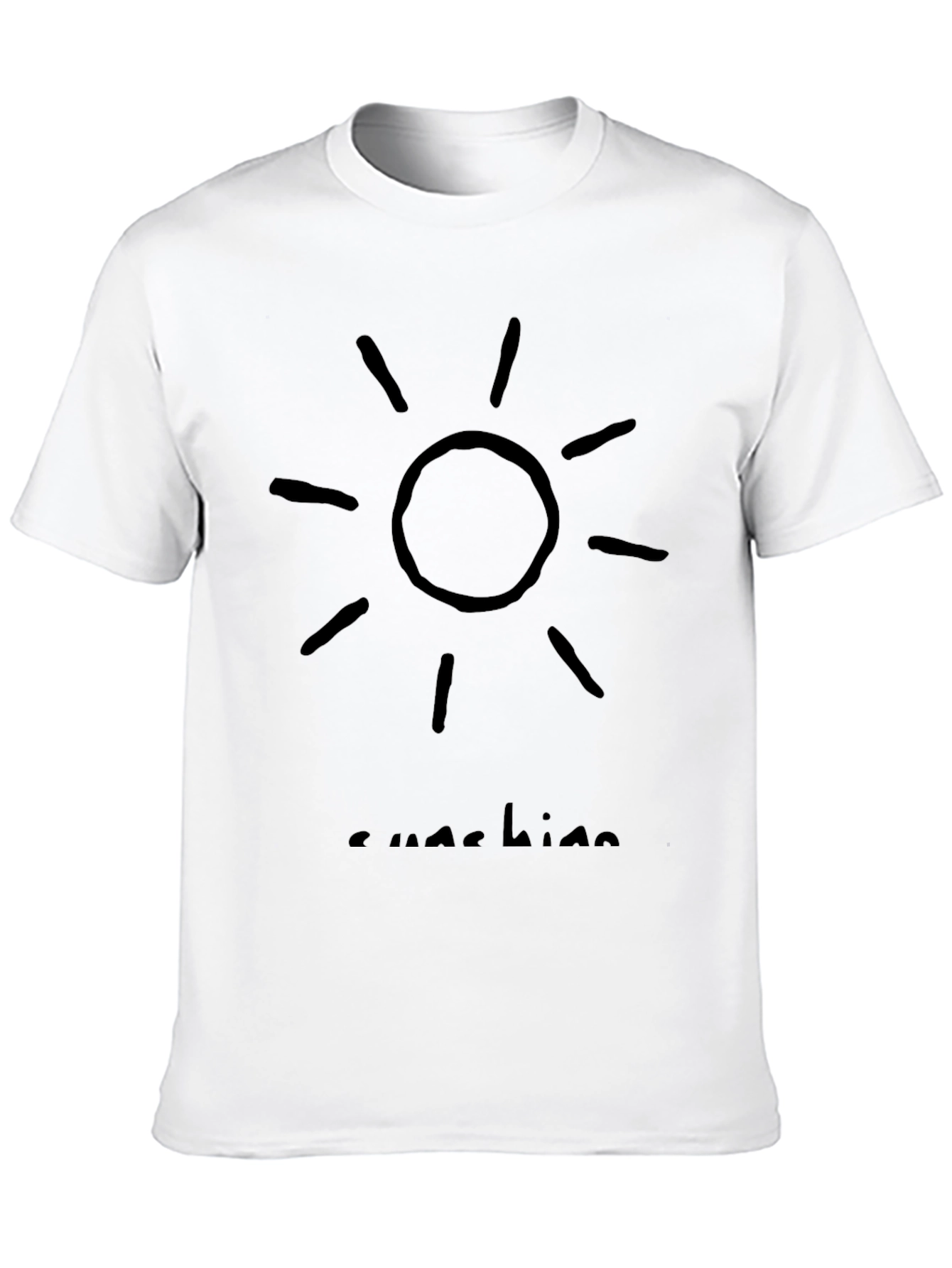 Sunshine Graphic Tee - Mens Black T-Shirt