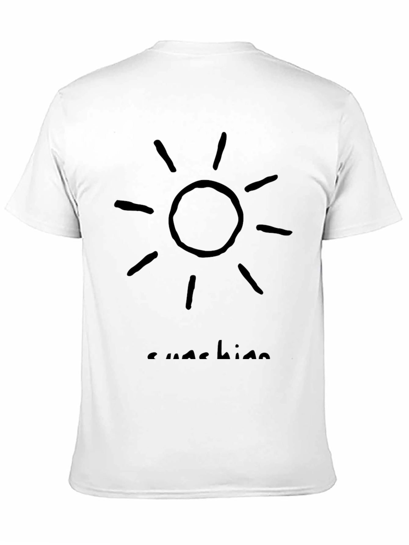 Sunshine Graphic Tee - Mens Black T-Shirt