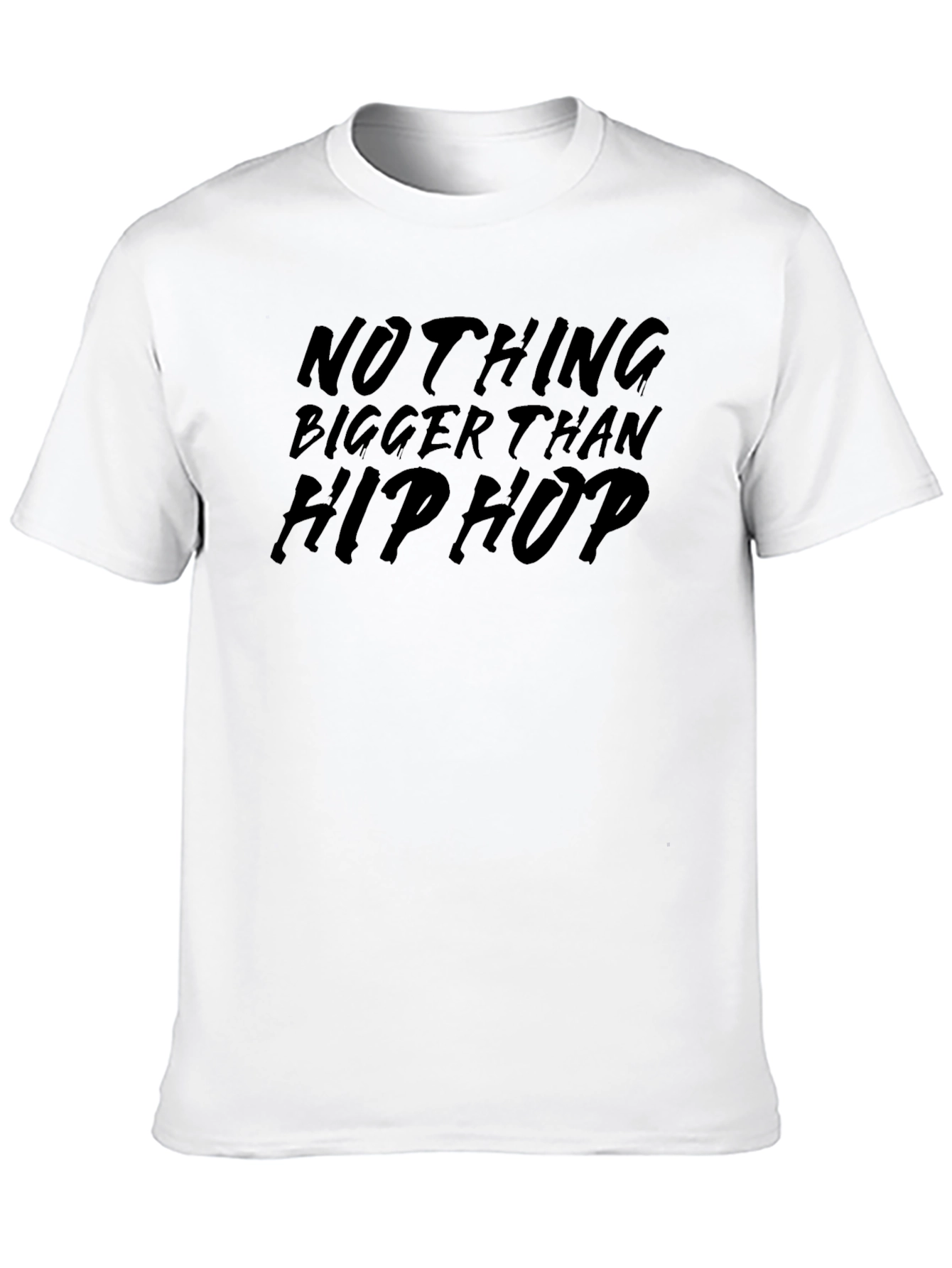 Nothing Bigger Than Hip Hop Black Tee