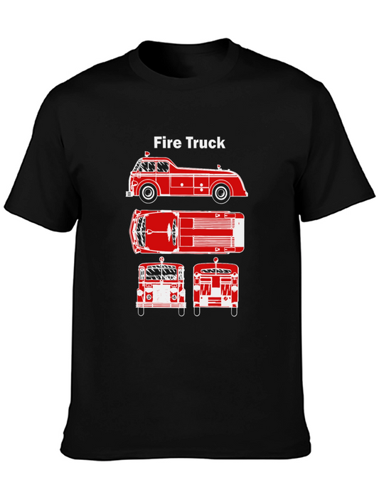 Fire Truck Graphic Tee