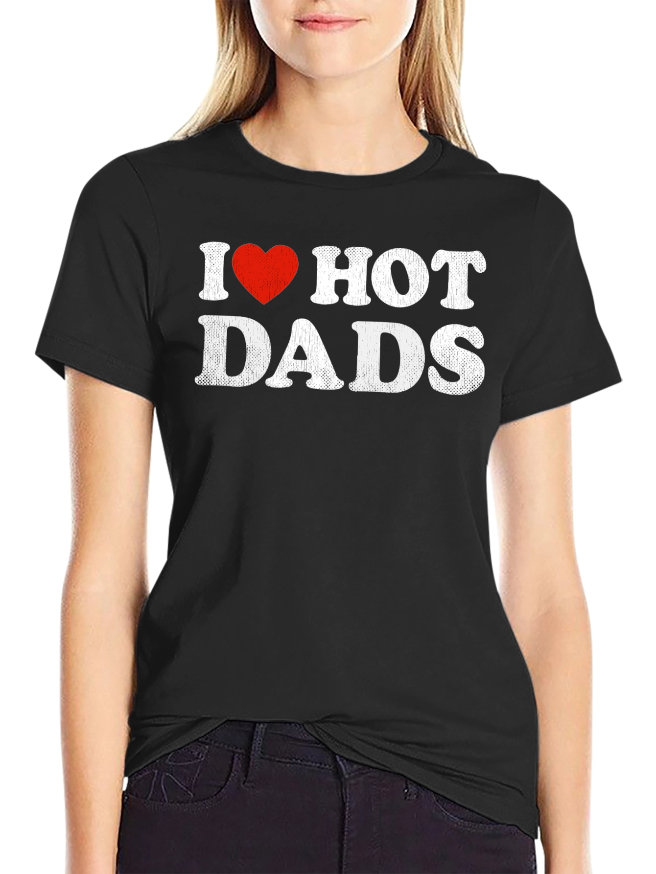 I Heart Hot Dads Graphic T-Shirt