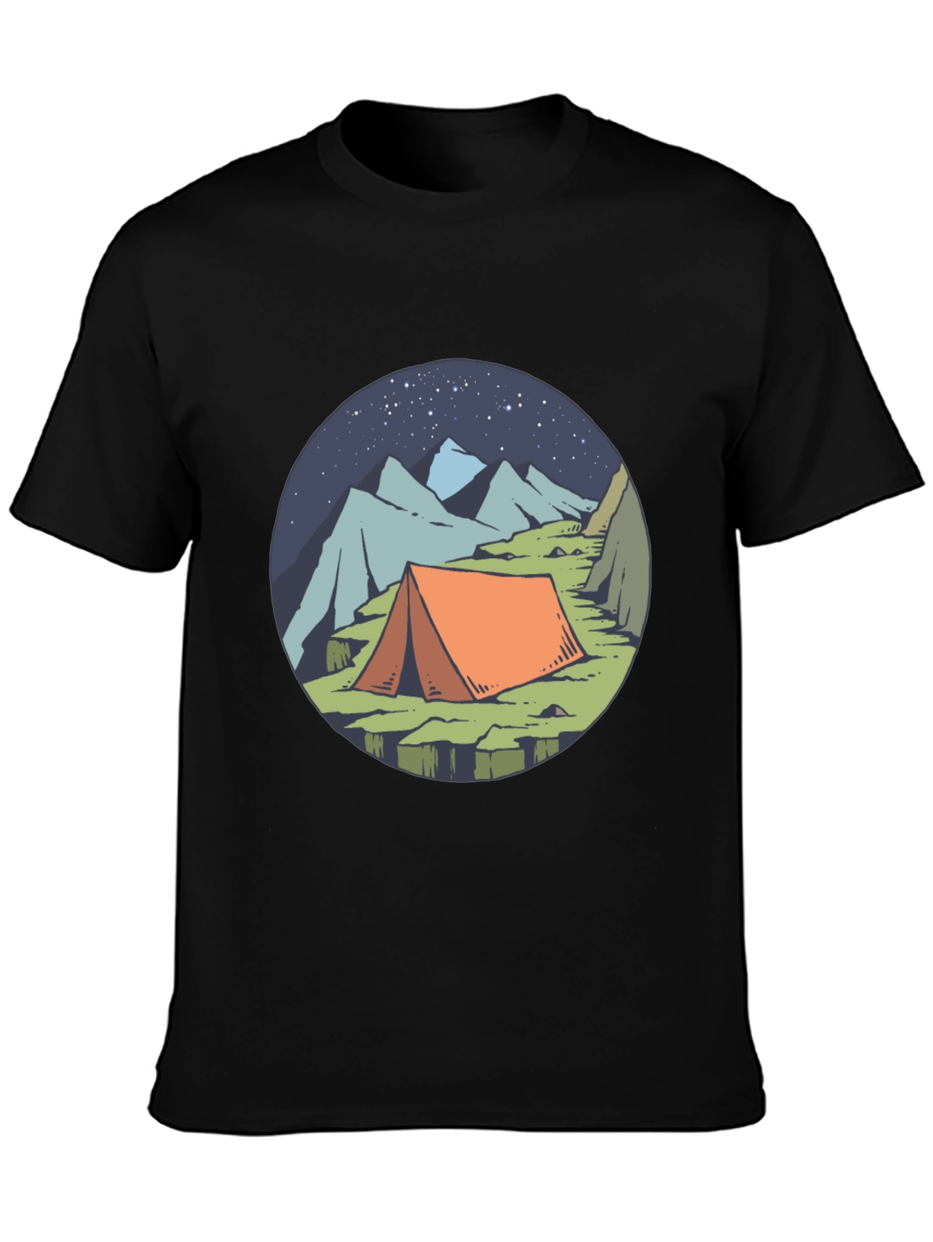 Camping Graphic Tee - Adventure Awaits!