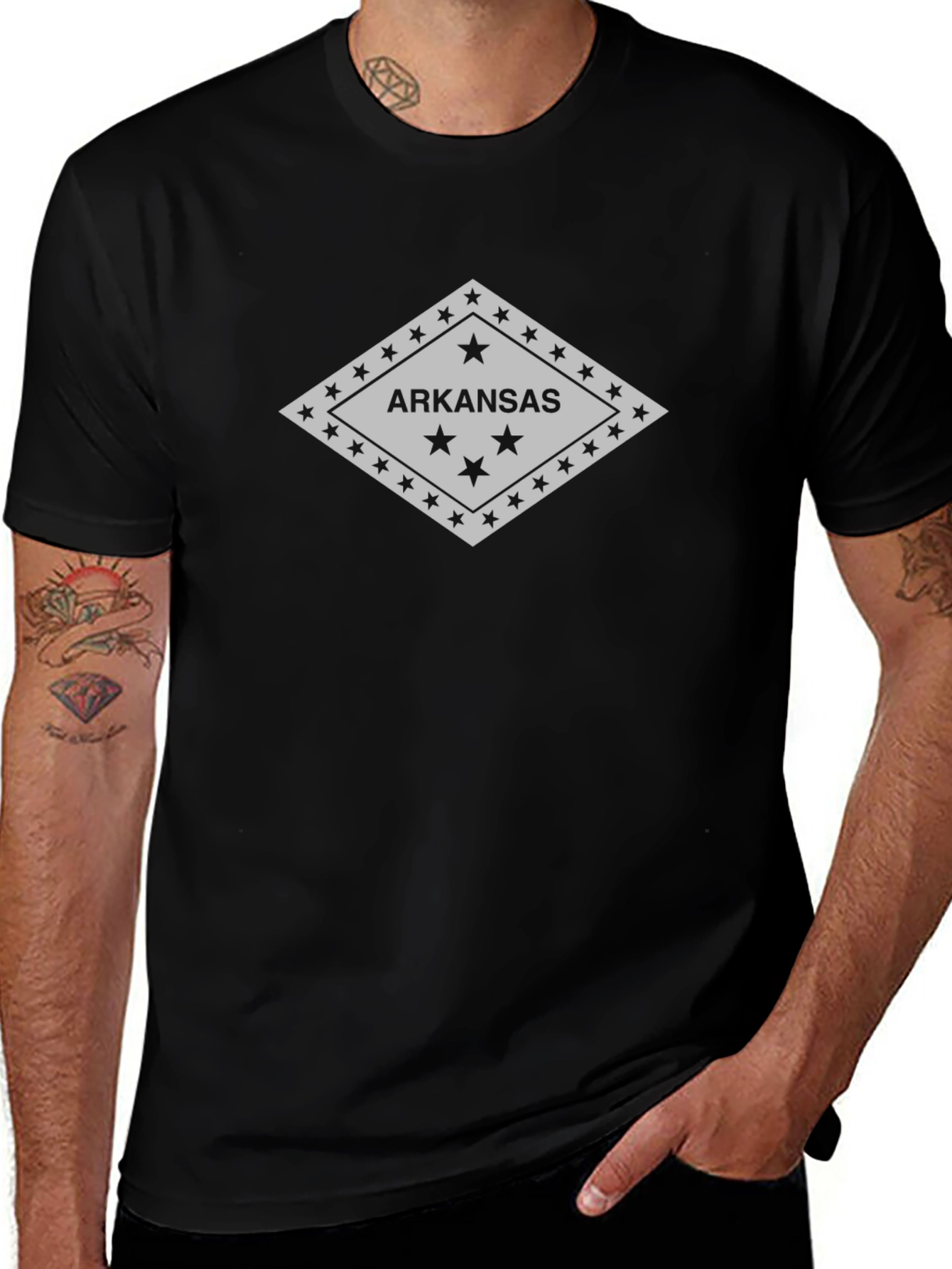 Arkansas State Flag T-Shirt - Classic Design