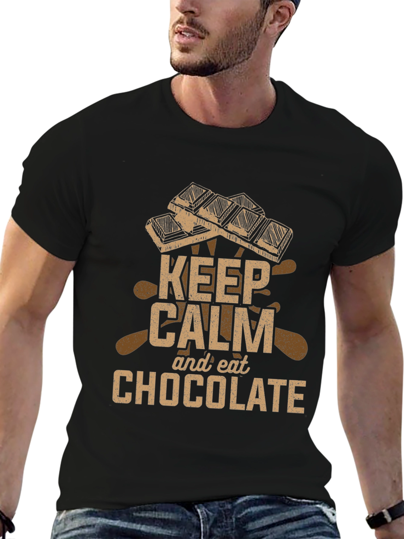 Keep Calm Eat Chocolate T-Shirt