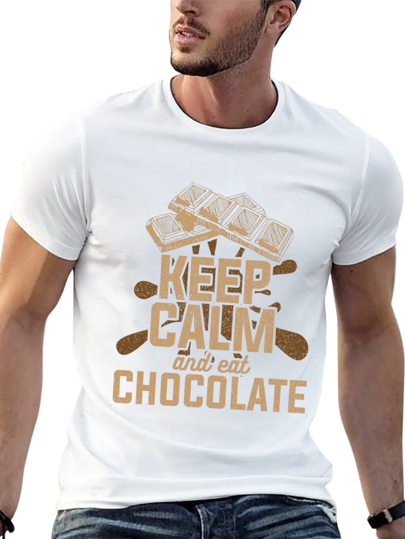 Keep Calm Eat Chocolate T-Shirt