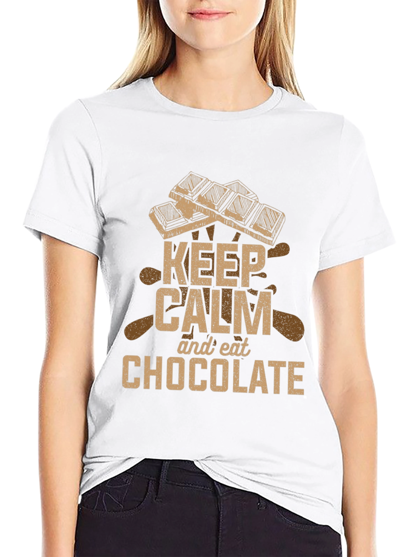 Keep Calm Eat Chocolate T-Shirt