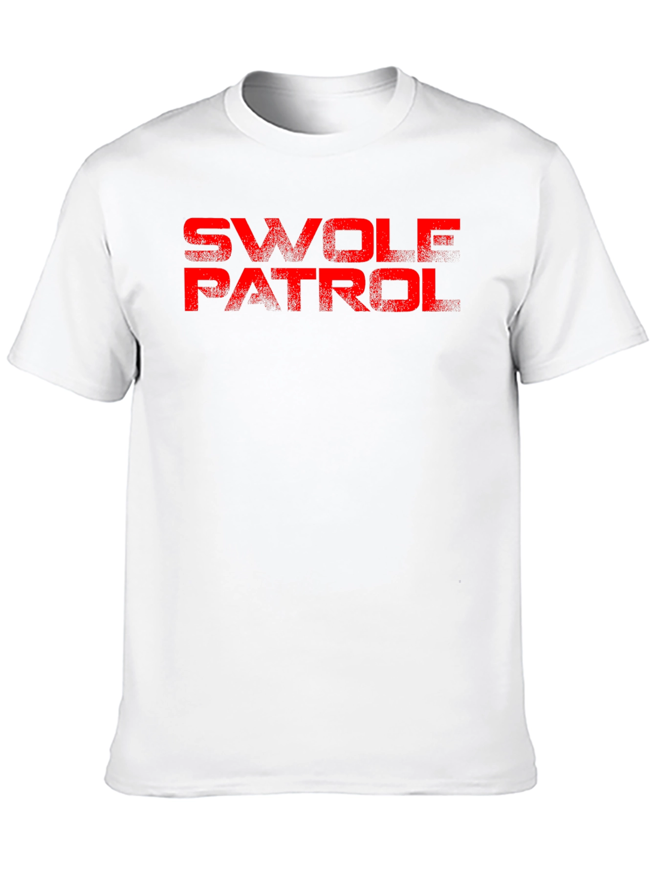 Swole Patrol Graphic Tee - Black