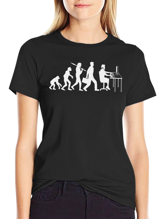 Evolution of the Programmer T-Shirt - Black