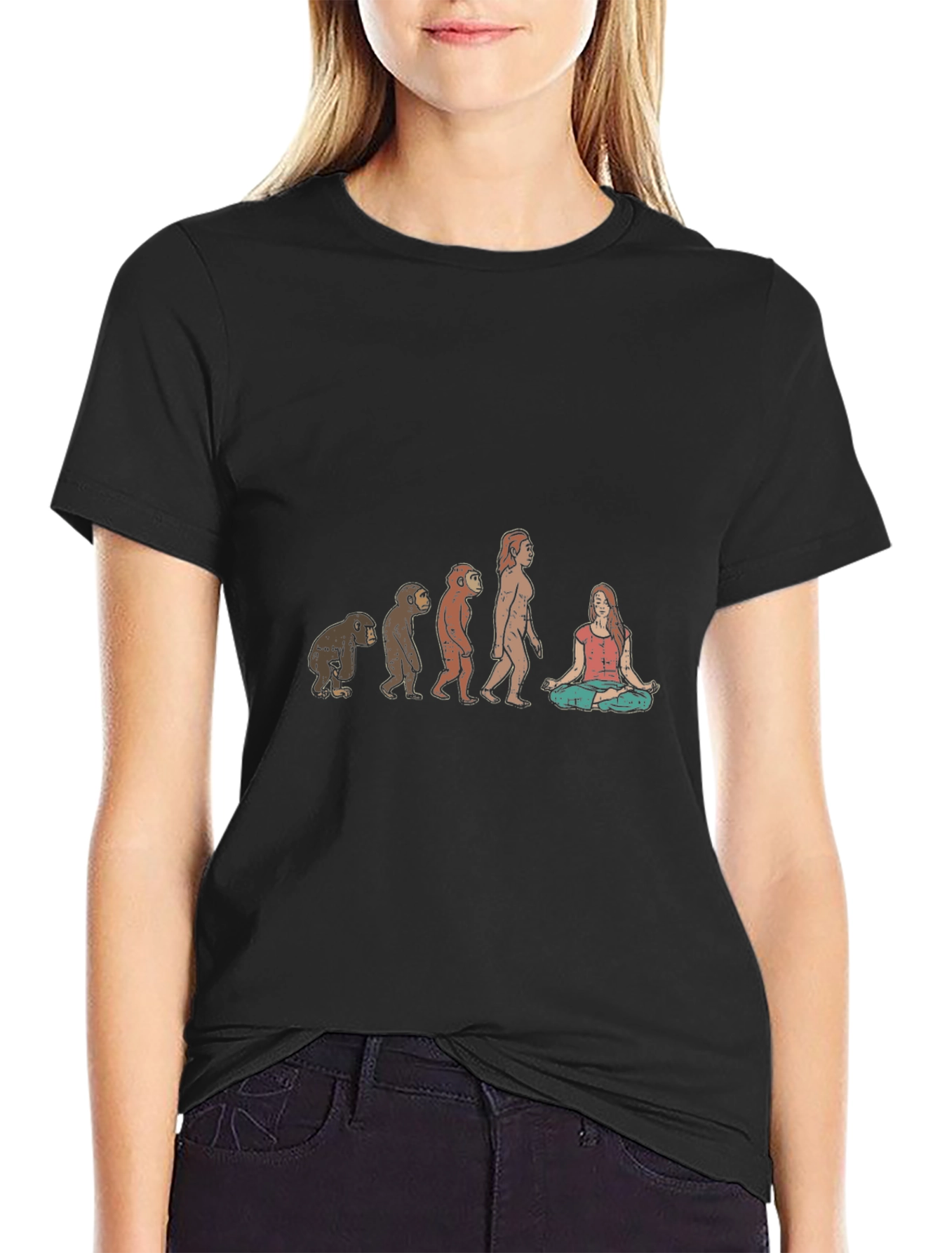 Evolution of Woman T-Shirt