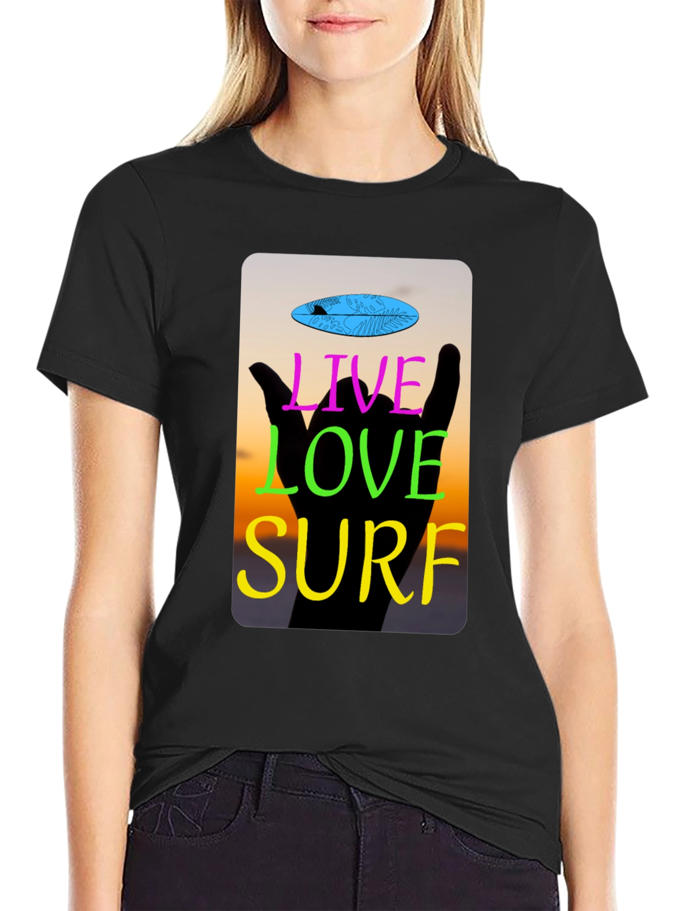 Live Love Surf Graphic Tee