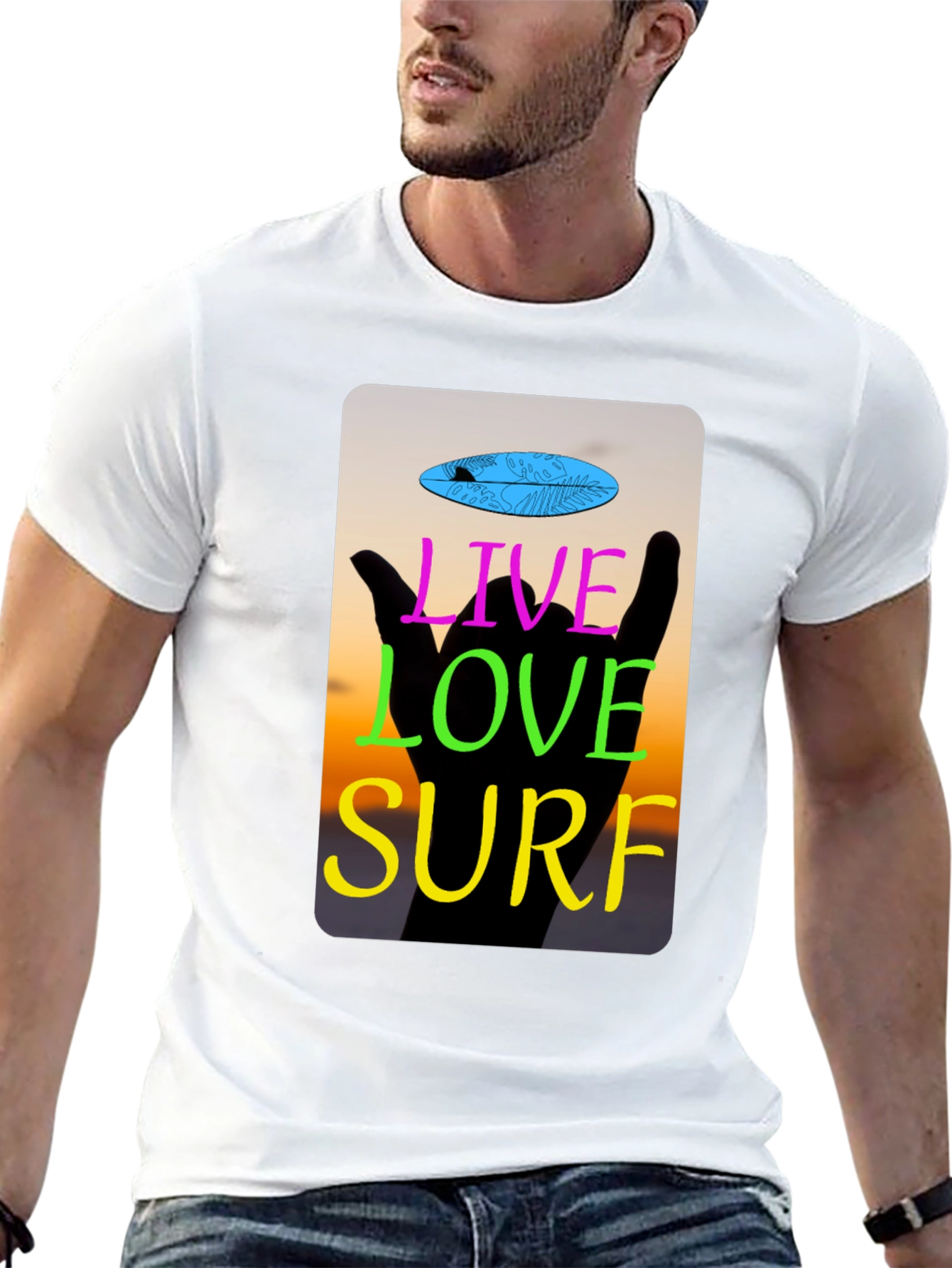Live Love Surf Graphic Tee